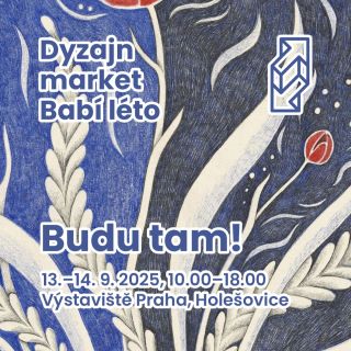 Tak už o víkendu se můžeme po delší době potkat naživo! 😍 Zase v Praze a zase na @dyzajnmarket. Na stánku budeme spolu s...